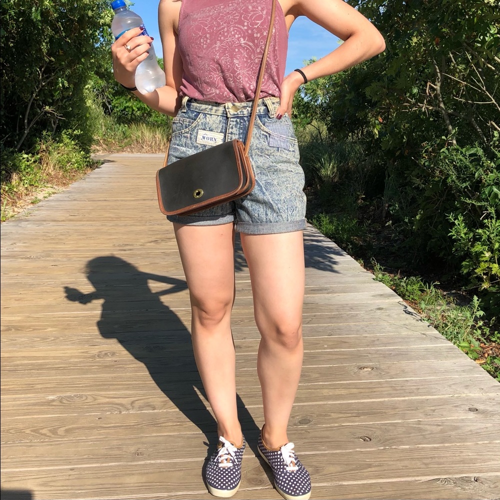 Vintage High Waisted Denim Shorts